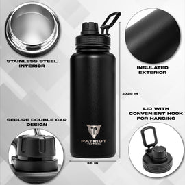 Water Bottle - 32oz  Insulated