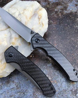 Carbon Fiber Folding Knife